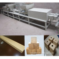 hydraulic wood sawdust block hot press machine